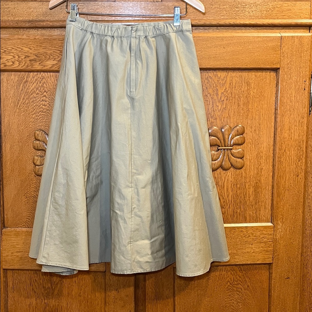 Uniqlo Women's Midi Skirt - Beige - Picture 4 of 6